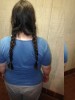 Tango braided Deb's hair - amazingly!!!